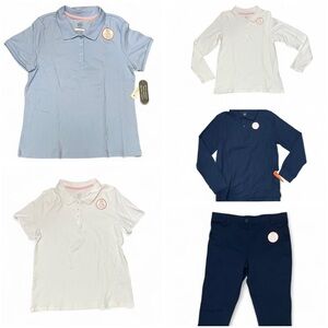 BIG KIDS GIRLS UNIFORM CLOTHING LOT.